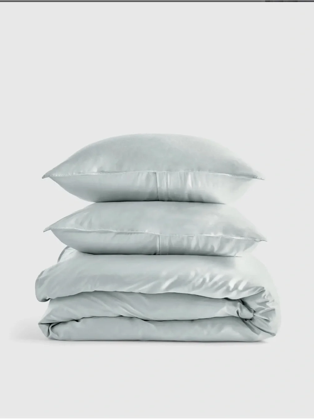 Quince  Pillowcases and Duvet Set - Color Mist